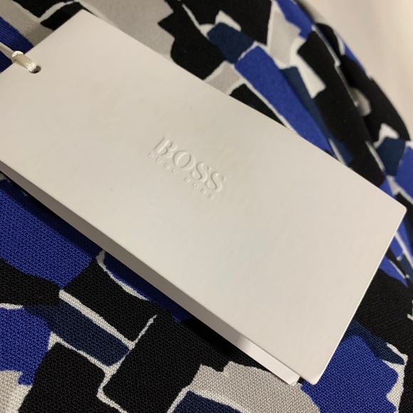 Hugo Boss Blue Enedita Dress - Picture 3 of 5